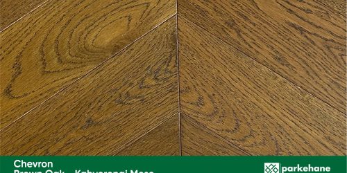 Chevron Brown Oak - Kahverengi Meşe