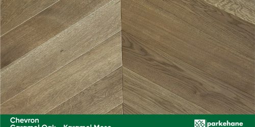 Chevron Caramel Oak - Karamel Meşe