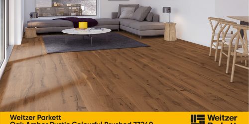 Oak Amber Rustic Colourful Brushed 73240