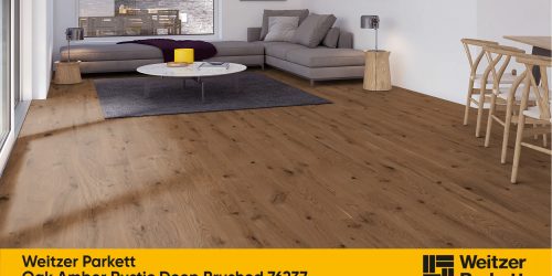 Oak Amber Rustic Deep Brushed 76237